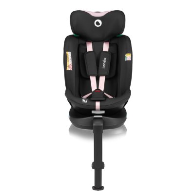 LIONELO Bilbarnstol Navy i-Size (40-150 cm) Black Pink