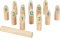 small foot Viking Kubb blokken met cijfers Active