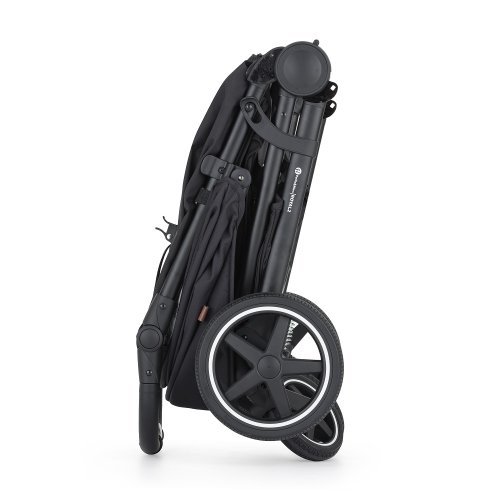 PETITE&MARS Sports stroller Royal2 Black Perfect Black + PETITE&MARS bag Jibot FREE