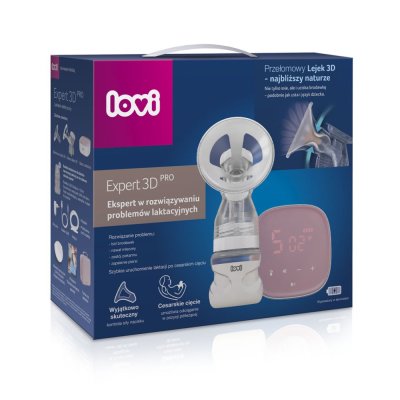 LOVI Muttermilchpumpe zweiphasig elektrisch Expert 3D PRO