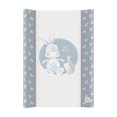 CEBA BABY Wickelauflage 2-seitig mit fester Platte (50x70) Basic Friends