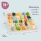 Bigjigs Toys Fa puzzle kisbetűk - abc