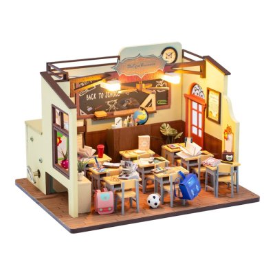 2Kids Toys Miniatyr dockhus Klassrum