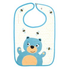 CANPOL BABIES Cute Animals Frottee-Lätzchen – Teddybär