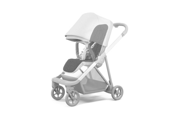 THULE Inserção para carrinho cinza Melange