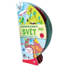Pexi Boek uitvouwbare globe - Wereld
