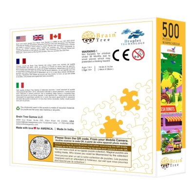 Brain Tree Puzzle Nach dem Schliessen 500 Teile