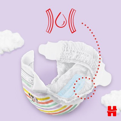 4x pieluchy jednorazowe HUGGIES® Ultra Comfort Mega 4 (7-18 kg) 66 szt.