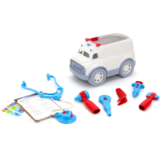 Green Toys Ambulância com equipamento médico