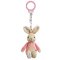 Coelho de pelúcia arco-íris Flopsy para pendurar