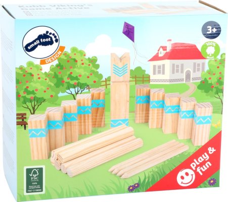 small foot Cubi Vichinghi Kubb