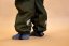 Monkey Mum® Softshell baby winteroverall met sherpa - Roze schaapje - maat 98/104, 110/116