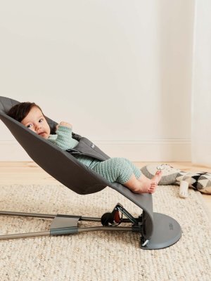 BABYBJÖRN Babywippe Bliss Woven, Anthrazit