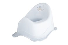 MALTEX Non-slip potty with music Velrybka Minimal - satin blue