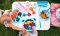 BABYONO Beißring edukativ mit Rassel Orange