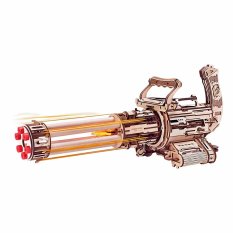 RoboTime 3D wooden mechanical puzzle Gatling Gun