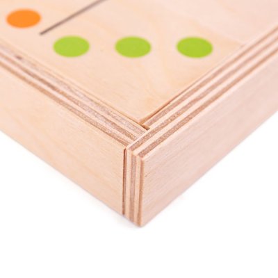 Bigjigs Toys Velike drvene domine