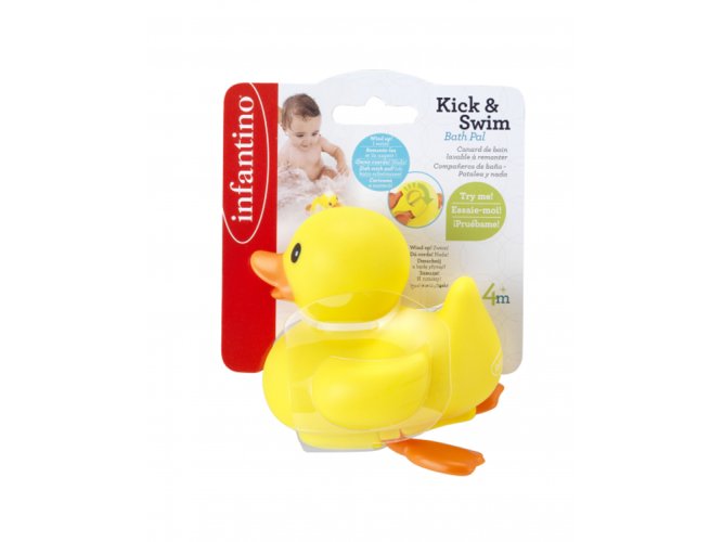 INFANTINO Dehnbare Ente für die Badewanne