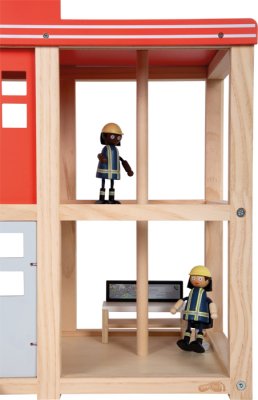 small foot Große Feuerwehrstation mit Zubehör