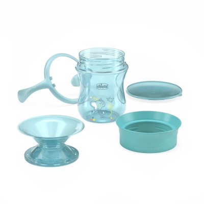 CHICCO 360 Perfect X Cup with Handles teal, 12m+