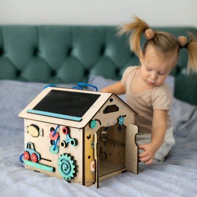 BusyKids Activity board Häuschen Mini