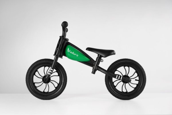 Rowerek biegowy QPLAY Feduro Green, wiek 3-6 lat