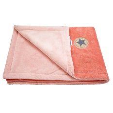 Coperta doppia MAZLÍK BAMBÙ Outlast® - pesca scuro/cipria