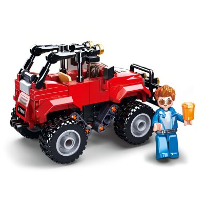 Sluban Town M38-B0902 Jeep rot