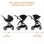 KINDERKRAFT SELECT Carucior sport Yoxi Pure Black