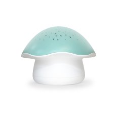 PABOBO Star Mushroom Blue Night Sky Projector with White Noise and Cry Sensor