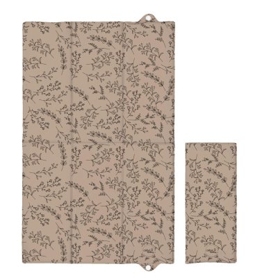 CEBA BABY Wickelauflage Reise (80x50) Basic Flowers