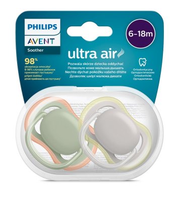 Philips AVENT Aparador Ultra ar neutro 6-18m, 2 unidades