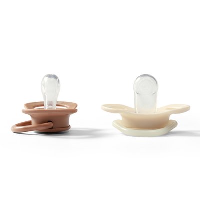 BABYONO Symmetrische Silikonschnuller 18m+, 2 Stk.