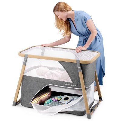 KINDERKRAFT 4-in-1 Multifunktionsbett Sofi Grau