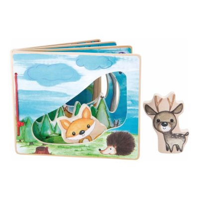 small foot Houten prentenboek interactief spel