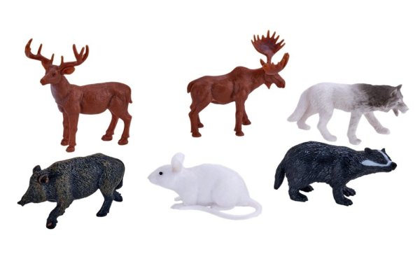 Mojo Mini mundo Animais da floresta conjunto de 6 peças - conjuntos variados