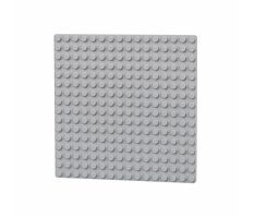 L-W Toys Plaque Double Face 16x16 gris clair