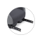 PETITE&MARS Podsedák Optimus Pro i-Size Grey Air 125 - 150 cm (22-36 kg)