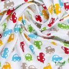 T-TOMI Bambushandtuch BIO 100x80 cm, Autos