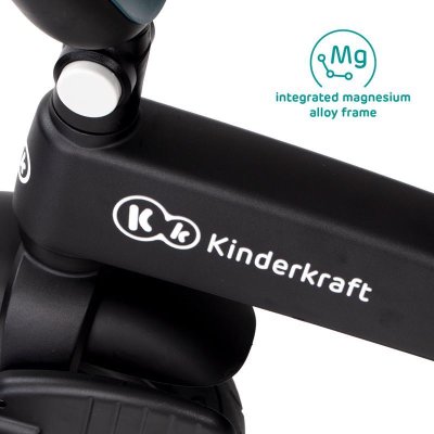 KINDERKRAFT SELECT Dreirad Easytwist Midnight Green, Premium
