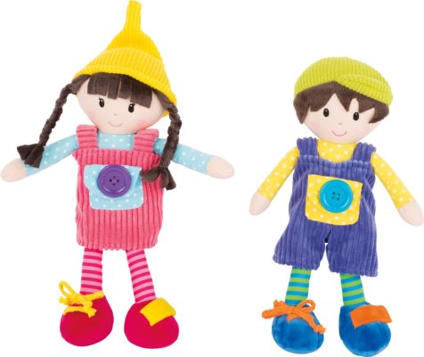 small foot Păpuși textile Noe și Emma