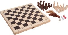 small foot Tradycyjne gry w drewnianym pudełku