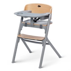 KINDERKRAFT SELECT Chaise de salle à manger 3 en 1 LIVY Chêne, Premium