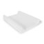 CEBA Changing pad cover 50x70-80 cm 2 pcs Light Gray Melange+White