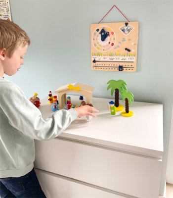 small foot Drewniana szopka bożonarodzeniowa dla dzieci