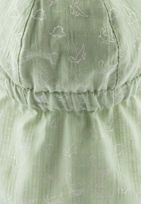 STERNTALER Kapa s šiltom in zaščito za vrat z UV filtrom 30 zelena fant 43 cm-5-6 m