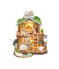 RoboTime Miniatura domečku Domeček pro štěňátka