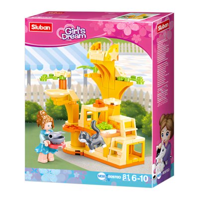 Sluban Girls Dream M38-B0970D Plac zabaw dla kotków