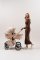 MUUVO Kombikinderwagen Quick Boho Brown Set 2in1
