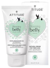 ATITUDE Creme natural para pernas cansadas Blooming Belly não só para grávidas com menta 150 ml